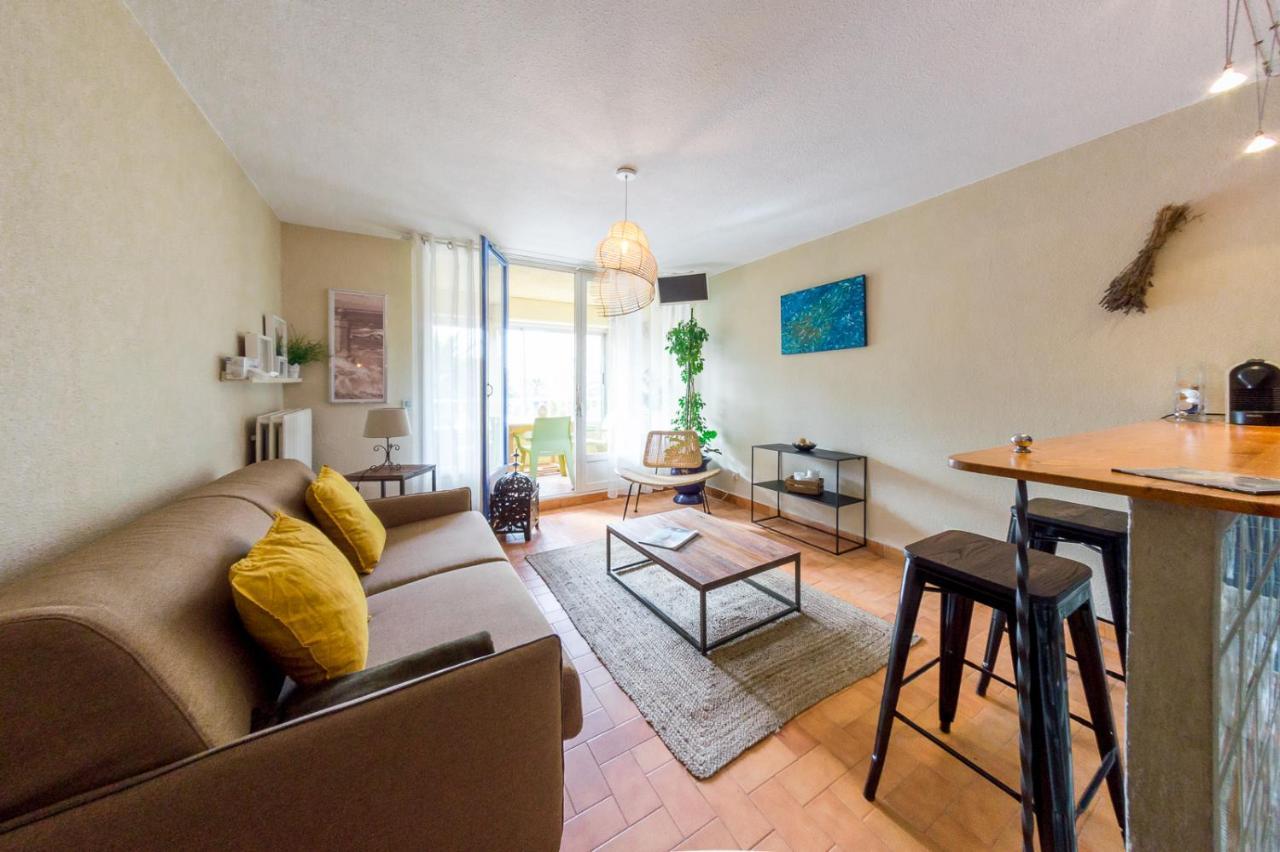 Retromirabeau "Cote Mer" - 29M2 - Lumineux - Terrasse Loggia - Vue Marina - Parking Securise - 2 A 3 Pers - Emplacement Top - Cheques Vacances Connect グリュイッサン エクステリア 写真