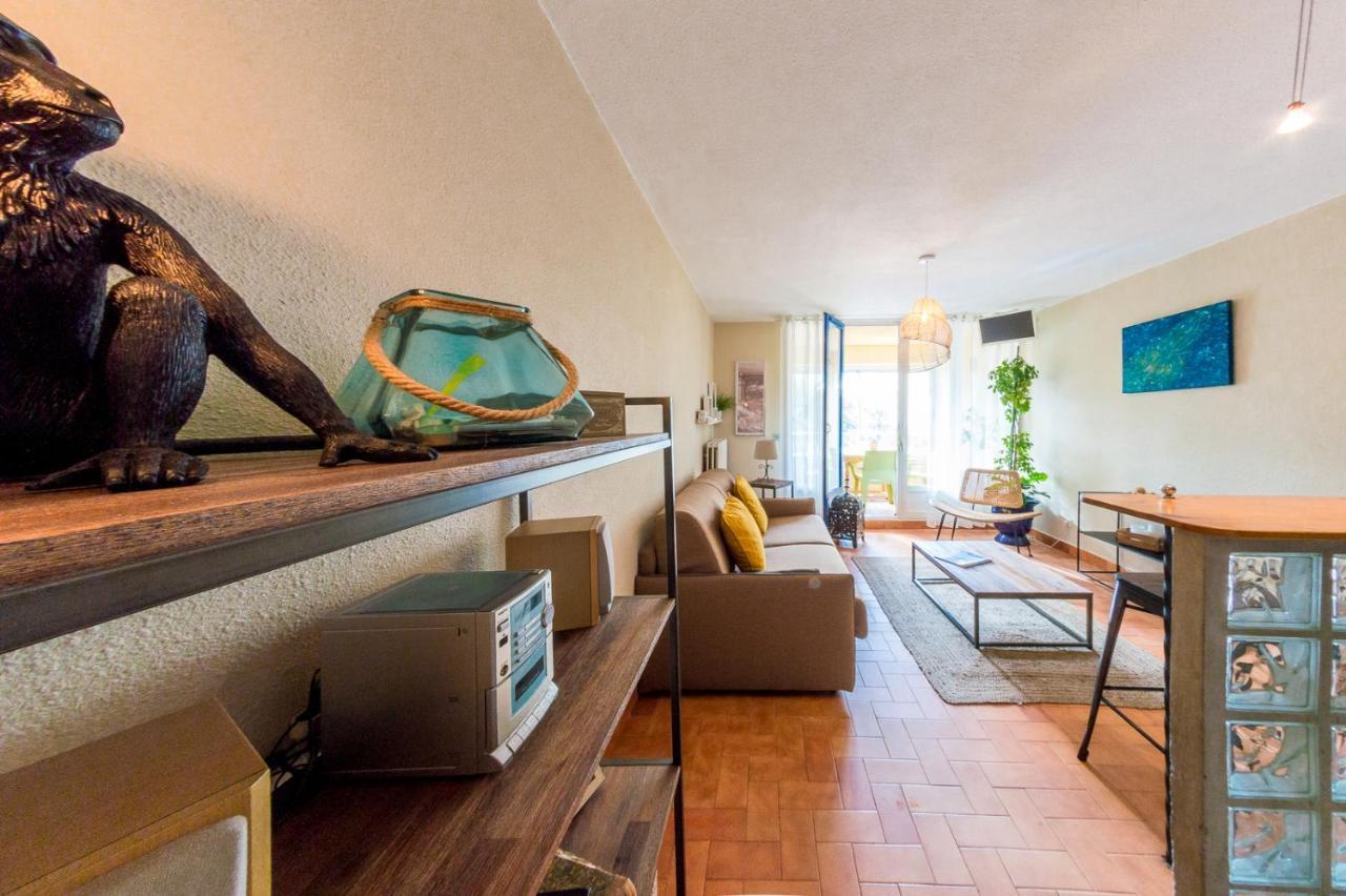 Retromirabeau "Cote Mer" - 29M2 - Lumineux - Terrasse Loggia - Vue Marina - Parking Securise - 2 A 3 Pers - Emplacement Top - Cheques Vacances Connect グリュイッサン エクステリア 写真