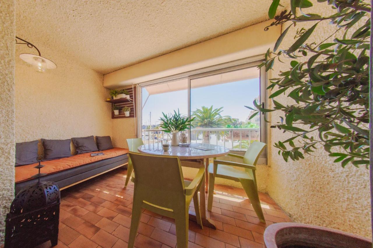 Retromirabeau "Cote Mer" - 29M2 - Lumineux - Terrasse Loggia - Vue Marina - Parking Securise - 2 A 3 Pers - Emplacement Top - Cheques Vacances Connect グリュイッサン エクステリア 写真